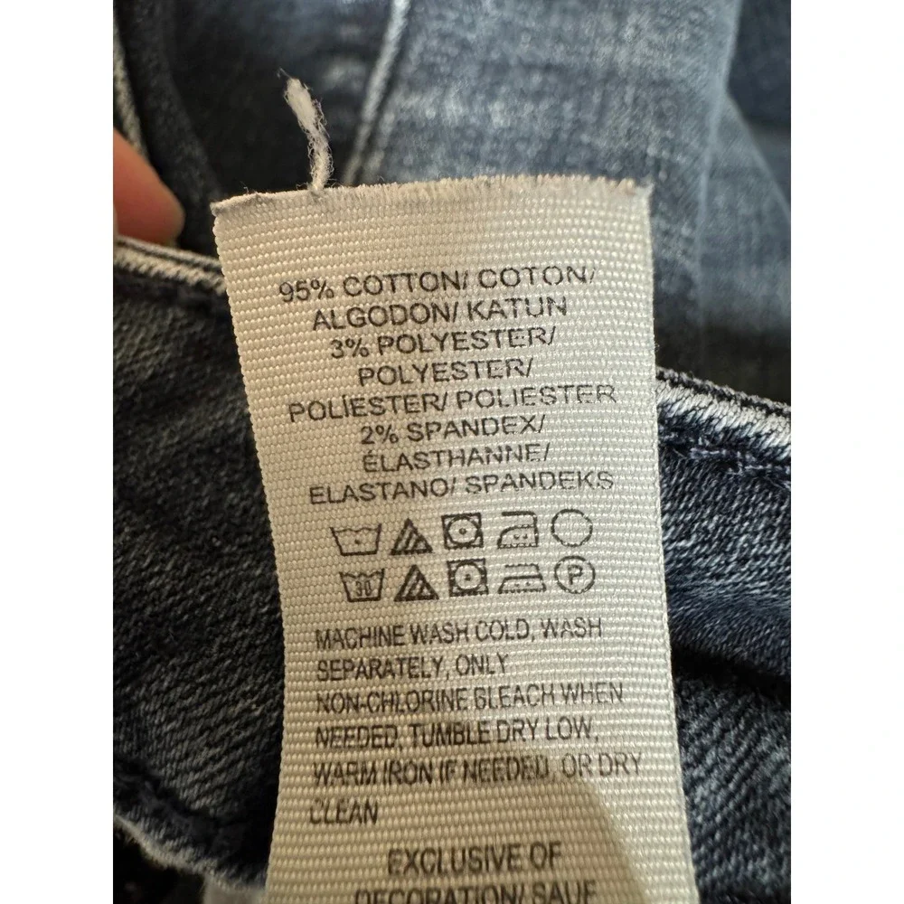 Lucky Brand Lolita Skinny Jeans Dark Wash Denim Size 6‎ 28 Womens Mid Rise Slim